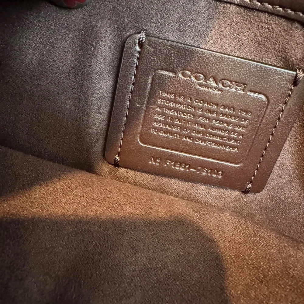 Coach Tabby Shoulder Bag In Snakeski - Picture 13 of 17